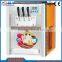 25L Commercial 3 Flavors Table Top Used Italian Soft Serve Ice Cream Machine