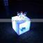 small seed planter/garden cup and saucer planter/LED multi color change planter
