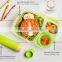 Wholesale Plastic 3 compartment food container PP bento lunch box storage box