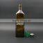 1000ml Dark Green And Amber Color Olive Oil Glass Bottle With Aluminum Cap and PVC Capsule