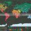 CT-750 Small black mini Map Black Luxury Creative Gifts World Edition map