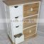 Household Wood Standing Cabinet Wood Shelf Organizer