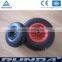Anti loose air heavy load solid rubber wheel for wheelbarrow wheel tyre