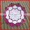 Fuschia Decorative Bella lace Umbrella For Wedding