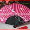 Customized Chinese hand held folding fan