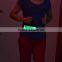 2015 most popular sport led waistband led running waist belt
