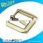 factory wholesale ultralight dquare popular belt buckle for cloth accessory