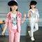 AS-600G clothing factories in china bulk wholesale kids clothing 2pcs boutique children clothes set