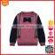 Hot selling custom logo knitting patterns baby wool sweater