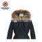 Womens Faux Fur Coat Long Down Coat With Fur