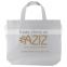 Universal Tote Bag - features matching carry handles, macrame draw cord for cinch closure and comes with your logo.