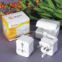 NT100 White power plug adaptor for gift&international use