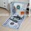 Wholesale 100% Polyester printed microfiber fabric beach towel