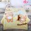 2017  supplier 100% cotton fabric microfiber filling baby summer blanket