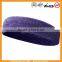 promotion hot sell sports embroidered cotton terry headband