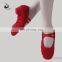 08B5A004 With Heel Soft Canvas Shoes Teacher's Ballet Shoes