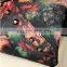 Flower Printing Envelop Shape Women Clutch Bags Lady Handbag