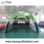 4x4m Inflatable spray booth workshop shelter tent, mobile portable inflatable bar tent pub for home party