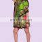 Indian Handmade African Women's Dashiki Print Sun Dress Kaftan Hippie Black Maxi Gown Plus size