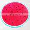 Cool watermelon shaped round beach towel