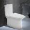 China Supplier Floor Mounted ceramic Saving Water one piece toilet Closet with slow down seat cover