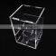 Superior Quality Small Clear Acrylic Golf Ball Display Case Box With Special Structure
