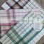100% cotton china wholesale check and stripe kitchen towel set