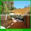 hdpe sun shade sail /hdpe net straight edge shade sail plastic shade sail made in china