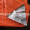 5*6--10*10mesh light duty PE tarp with metallic for hot sale,China factory price