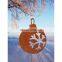 Christmas decoration Corten Steel Tree Sculpture