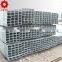Galvanized fence post structure welded carbon steel tube / hot dip galvanized erw pipe price