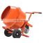 hand push dry powder mixer/cement sand stone mixer concrete mixing machine