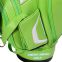 Green PU Leather Golf Staff Bag Large Capacity