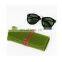 Hand made light weight spectacles/glasses felt bag with custom logo