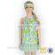 2 Year Old Girl Flower Fancy Dress Fashion New Model Girl Cotton Dress Wholesale Children's Boutique Clothing