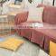 High Quality Colored Sofa Towel Soft Chenille Sofa Fabric Covers