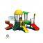 Cheap adventure park outdoor kids playground plastic slide equipment for children for sale JMQ-18154A
