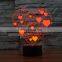 I LOVE YOU Colorful 3D Lamp USB Acrylic Lights LED Nightlight for Christmas Wedding Party Lover Gift