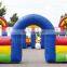Interactive Games Inflatable Hors Running Game Race Track For Sale