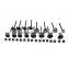 Intake & Exhaust Valves w/ Valve Stem Seals Kit Fit For Hyundai Accent Kia Rio Rio5 22211-26600