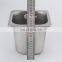 Factory Wholesale Tempering Machine Kitchen Commercial Stainless Steel 4 PCS Chocolate Melting Pot
