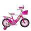 folding girls city bike with good quality / factory directly supply 12 inch children girls bike / girl bike pink