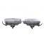 New 2 PCS Side Width Light Housing Cap Clear Lens For Audi A4 B6 B7 A6 C5 02-08