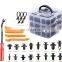 Universal mixing black auto Plastic Fasteners Kit car clip
