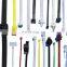 100 pcs/bag high quality multi color plastic nylon cable tie durable self-locking wrap tie 7.5mm*200-710mm