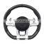 Top Quality Carbon Fiber cowhide material Steering Wheel Car refitting for Mercedes-Benz A 000 460 5809 9E38