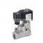 DN25 1 inch 2 Way 220V AC Normally Closed NC Stainless steel   Solenoid Valve