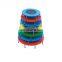Cheap price indoor kids fitness bungee rectangle jumping trampoline park with safety net protection