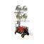 Construction stadium working light tower generator