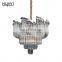 HUAYI High quality Crystal Lamp Indoor Hotel Decoration Customized Crystal Chandeliers Pendant Lights